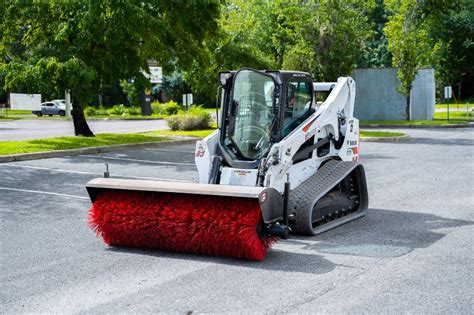 skid steer angle broom attachment orange county|power angle broom skid steer.